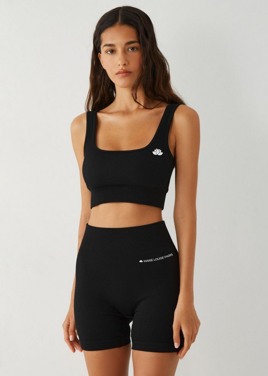 Ensemble Biker - FitBasic - Noir 2.0 - Vente finale Marie Louise Paris