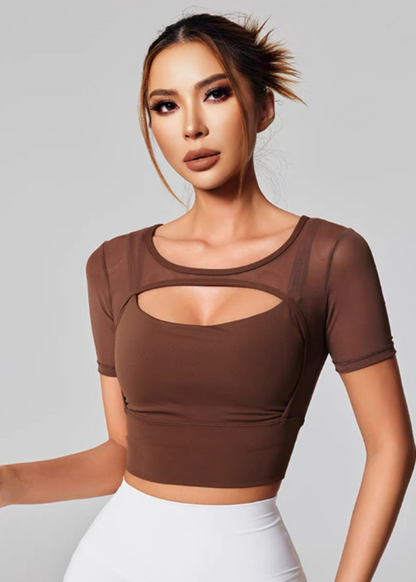 Tee-shirt FitForm - Brassière Intégrée Marie Louise Paris