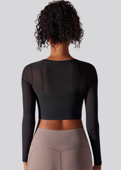 Tee-shirt FitForm - Manche Longue - Brassière Intégrée Marie Louise Paris