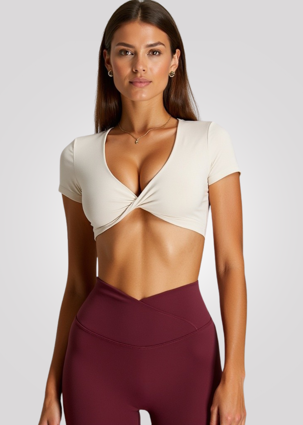 Tee-shirt - Cherry Power - Brassière intégrée Marie Louise Paris