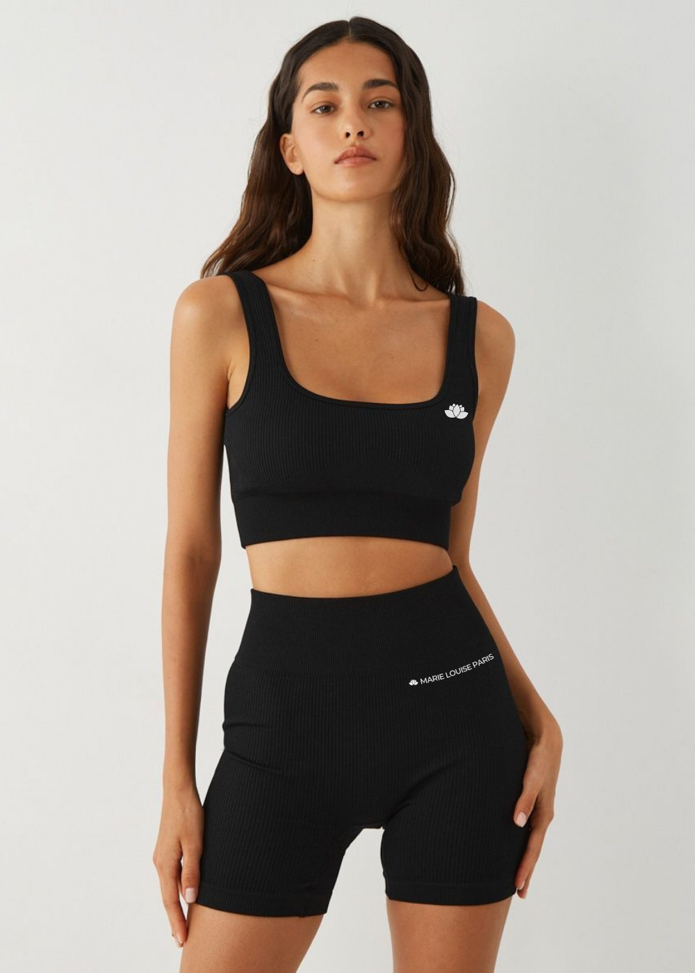 Ensemble Biker - FitBasic - Noir 2.0 - Vente finale Marie Louise Paris