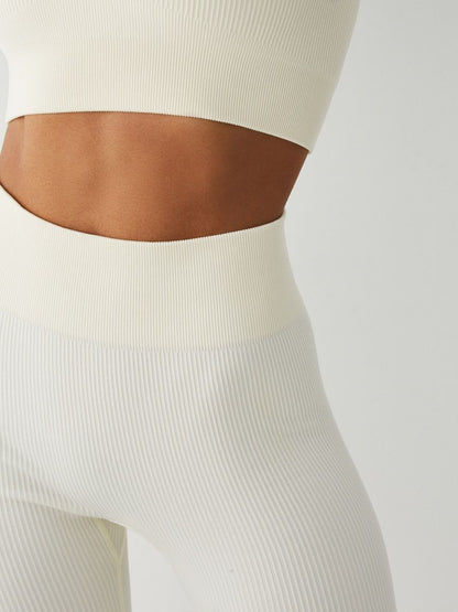 Ensemble Long - FitBasic - Blanc - Vente Finale Marie Louise Paris