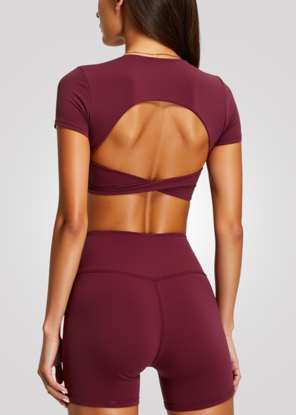 Tee-shirt - Cherry Power - Brassière intégrée Marie Louise Paris