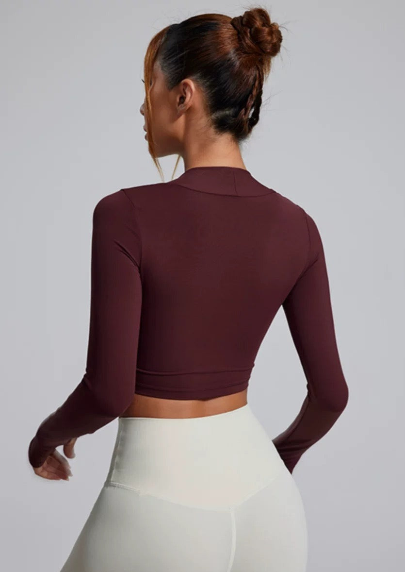 Tee-shirt Manche Longue - Brassière intégrée - Lola Marie Louise Paris