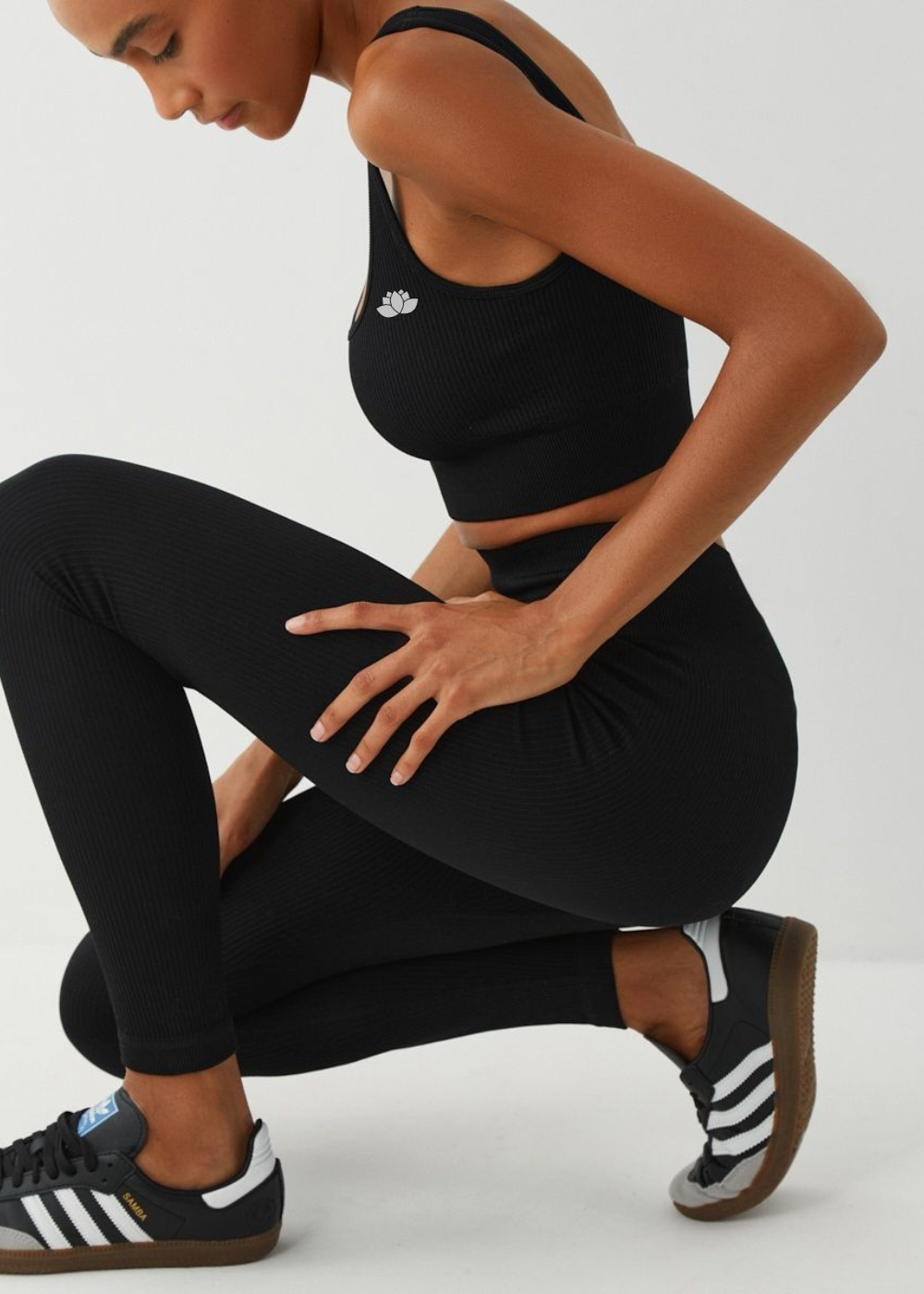 Ensemble Long - FitBasic - Noir - Vente Finale Marie Louise Paris
